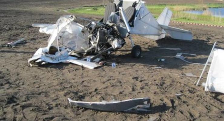 МВД: В Обухове упал легкомоторный самолет Sky Ranger, пострадали два человека