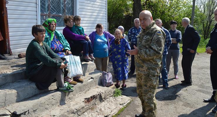 Под контроль Украины переходит село Орехово в Луганской области
