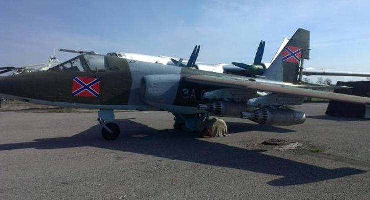 Террористы ЛНР сообщили, что починили "трофейный" Су-25
