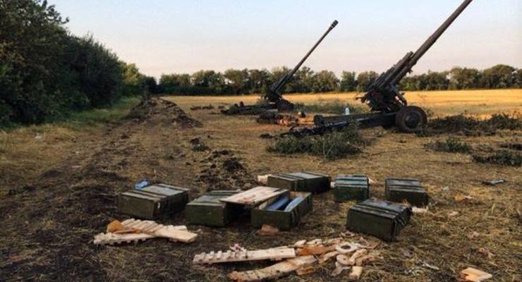 Боевики обстреляли из минометов Пески, Майорск, Гранитное - штаб