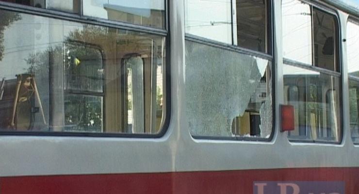 В Киеве сломался трамвай, есть пострадавшие