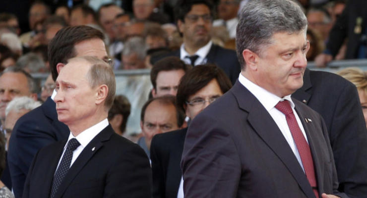 Путин поздравил украинцев с Днем Победы, но забыл о Порошенко