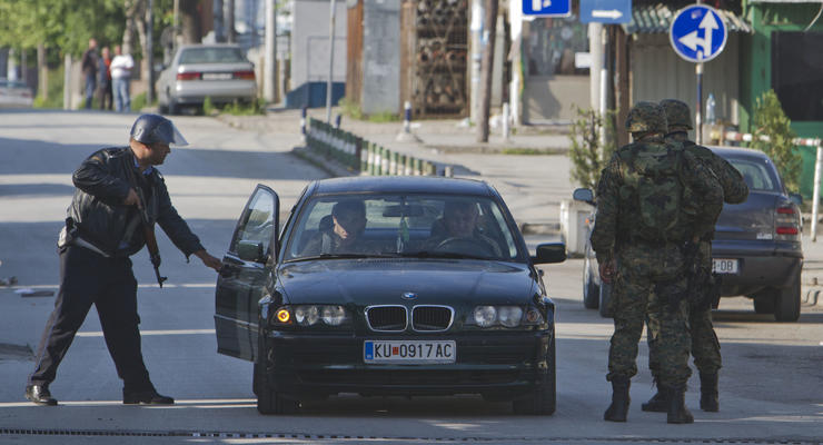 В Македонии в столкновении с боевиками погибли пятеро полицейских