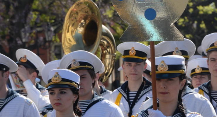 В Одессе состоялся фестиваль военных оркестров "Весенняя Одесса"