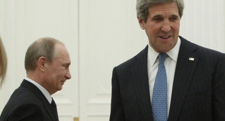 Reuters: Керри и Путин встретятся в Сочи, чтобы обсудить Украину, Иран и Сирию