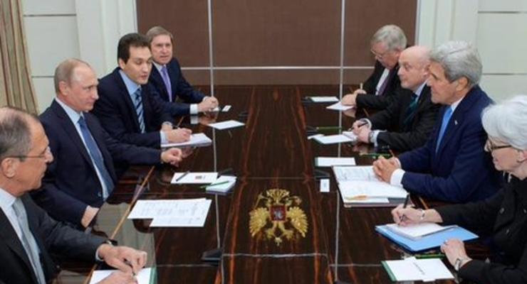 Керри: Провел откровенные дискуссии с президентом Путиным