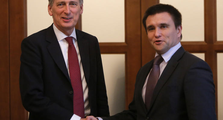 Климкин договорился с главой МИД Великобритании о поддержке Украины