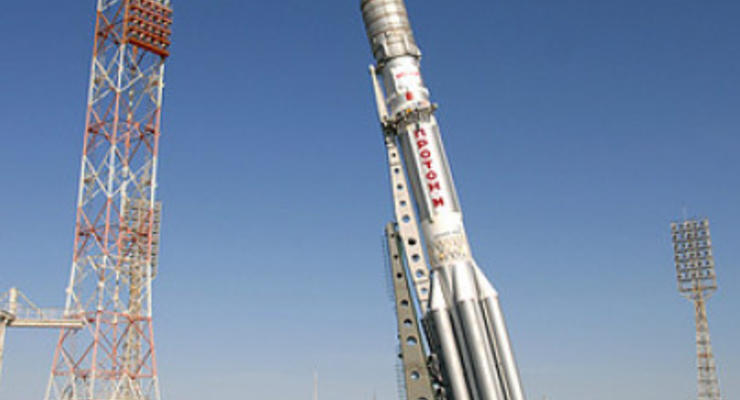 В России упала ракета Протон вместе с мексиканским спутником