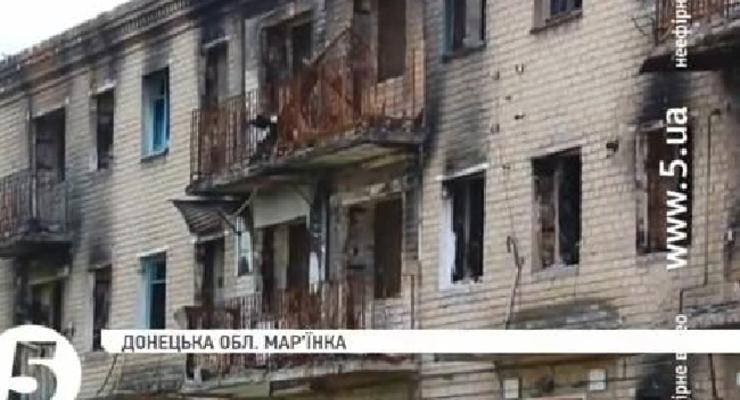 В Марьинке уничтожена сотня домов: видео из прифронтового города