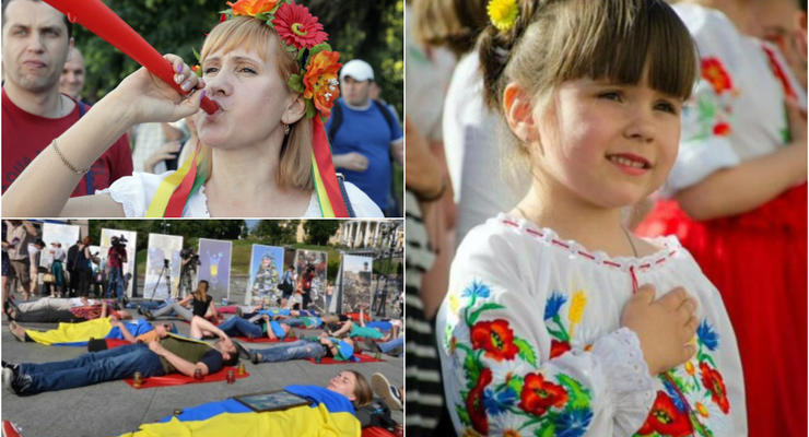 Фото недели: День вышиванки, Финансовый майдан, акция в память о погибших