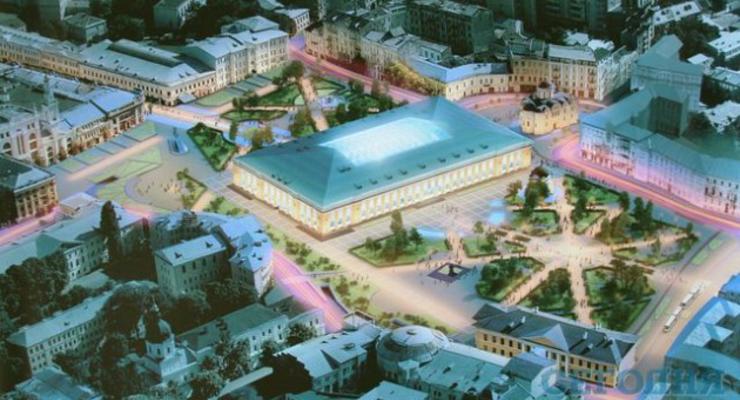 Как изменится Контрактовая площадь в Киеве: проект реконструкции