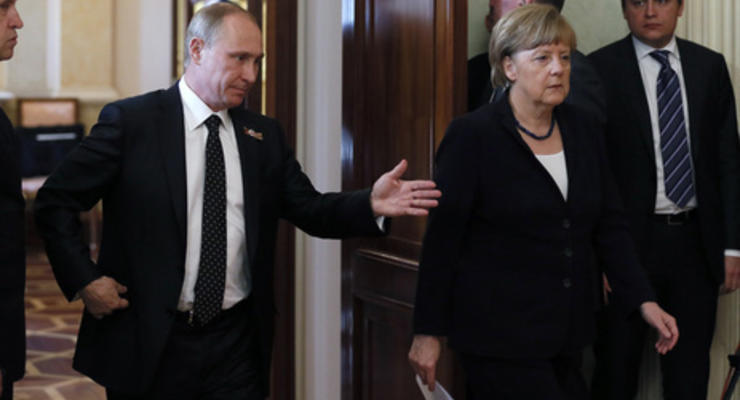 СМИ: Меркель пообещала Путину ослабить санкции в обмен на отказ от ДНР и ЛНР