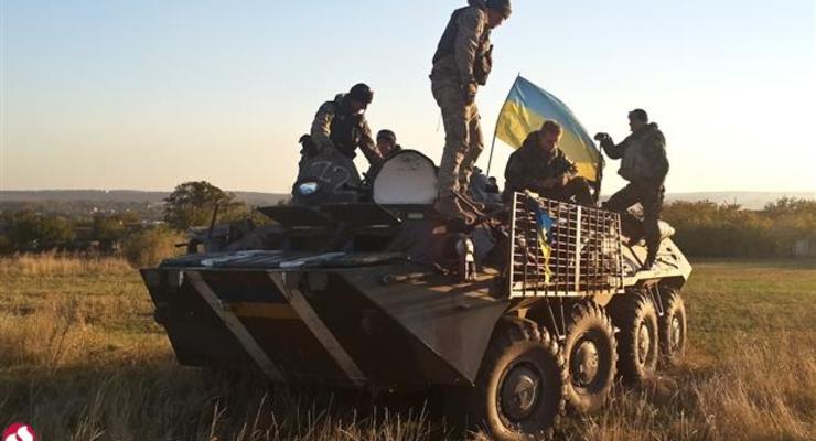 Четверо украинских военнослужащих ранены под Широкино