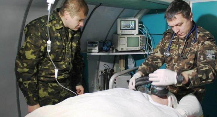 В Днепропетровск доставили свыше 30 раненых военнослужащих