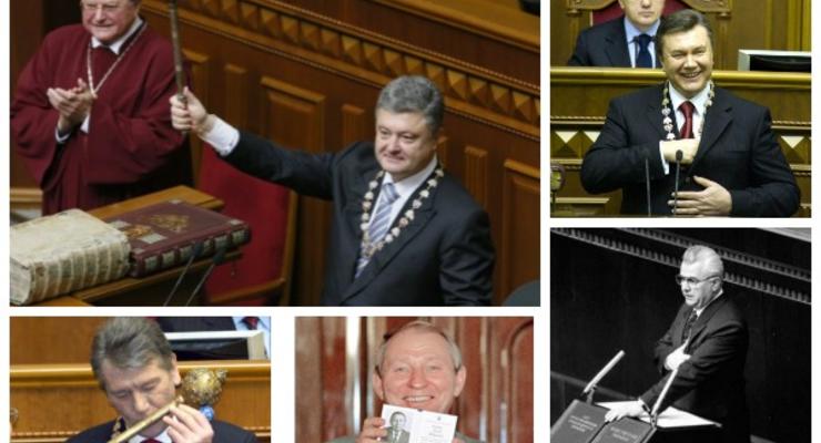 Как присягали украинские президенты: ТОП-5 ляпов на инаугурации