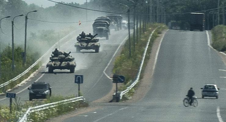 В районе Моспино замечено до 20 танков боевиков - ИС