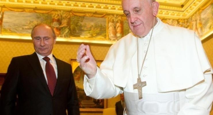 Путин встретится с Папой Римским 10 июня