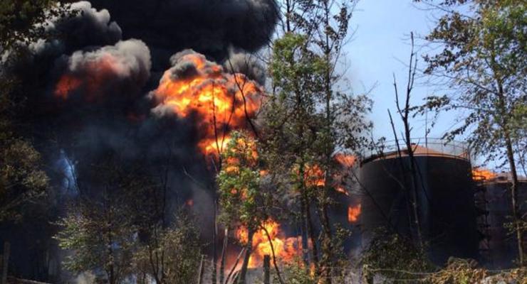 Пожар под Киевом: Экологи пугают формальдегидами и кислотными дождями