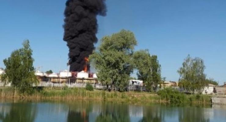 Выбросы вредных веществ в атмосферу из-за пожара в Киевской области не превышают норму