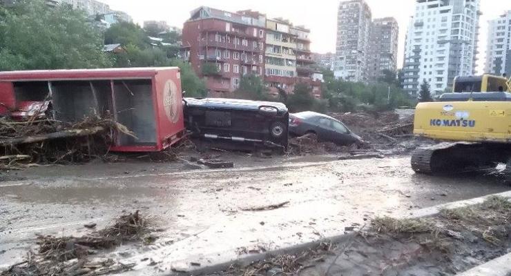 В Грузии в результате наводнения пропали без вести 24 человека