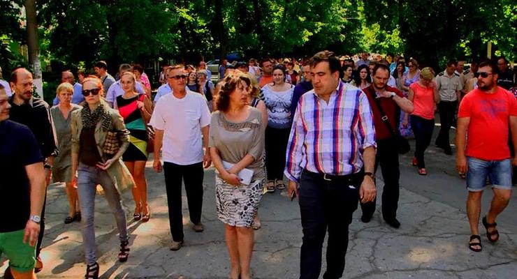 Саакашвили о помощи СБУ: Пусть спецслужба начнет с себя