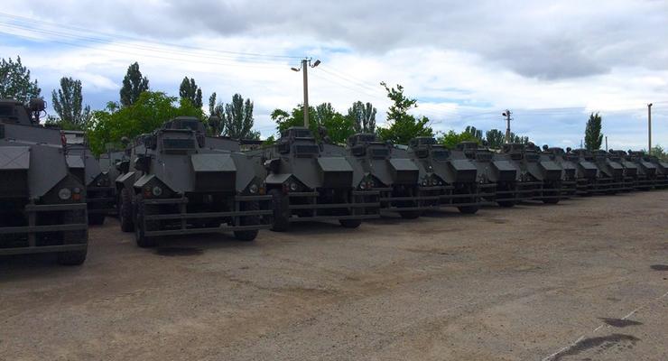 Бирюков: В Украину прибыли 55 новых бронемашин Саксон