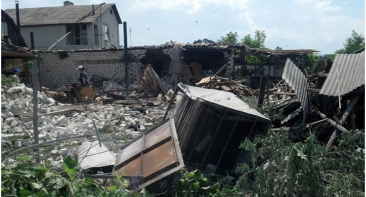 У Москаля показали жуткие разрушения на Луганщине