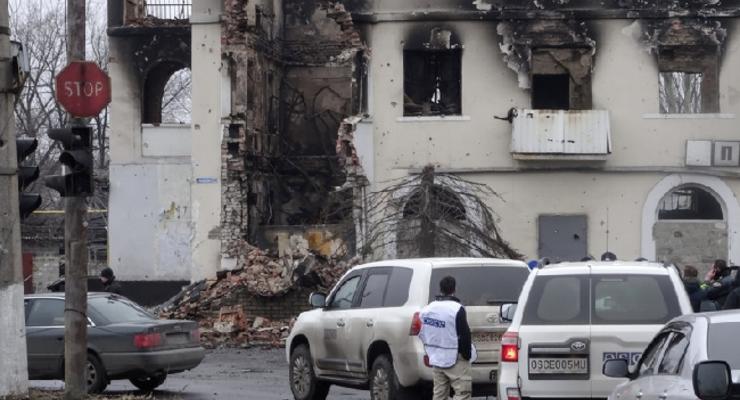 ОБСЕ зафиксировала около 140 новых взрывов вблизи Донецка