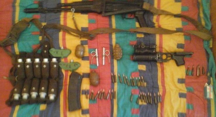 В Черниговской области СБУ изъяла оружие, завезенное из зоны АТО