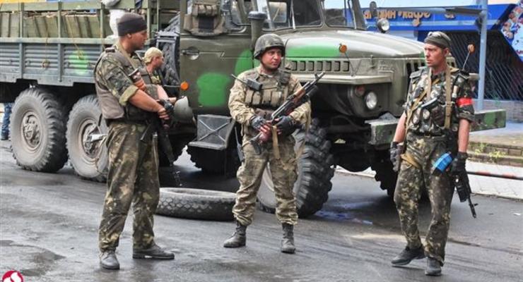 За прошлые сутки в зоне АТО ни один украинский военный не погиб