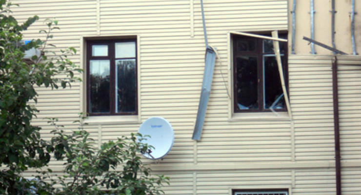 МВД: Здание налоговой в Полтавской области обстреляли из гранатомета