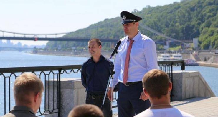Мэр Киева перевоплотился в патрульного