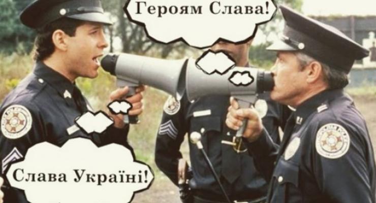 Полицейская академия по-украински: фотожабы на новых "копов"