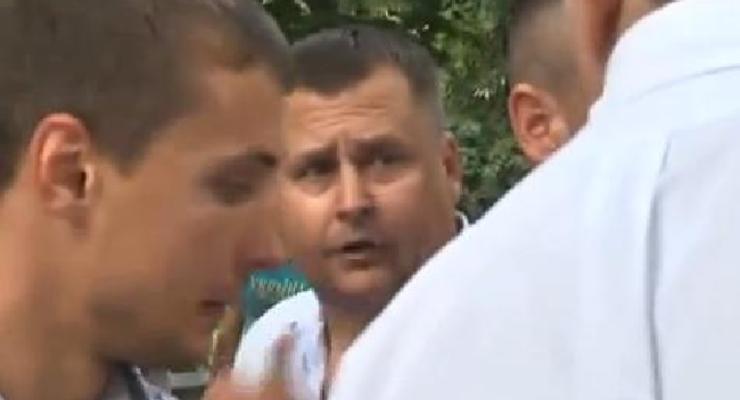 Саакашвили поругался с Филатовым в Чернигове