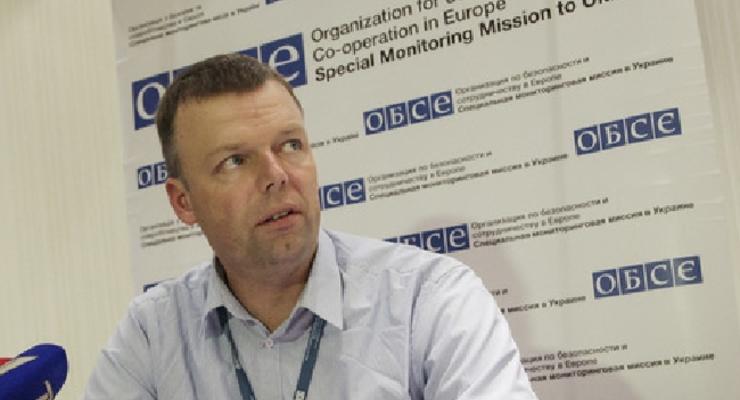 ОБСЕ не подтверждает отвод боевиками техники от линии фронта