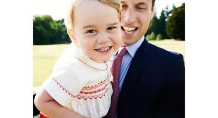 Британцам показали новое фото принца Джорджа