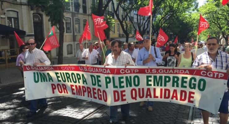 Тысячи португальцев протестовали против политики жесткой экономики