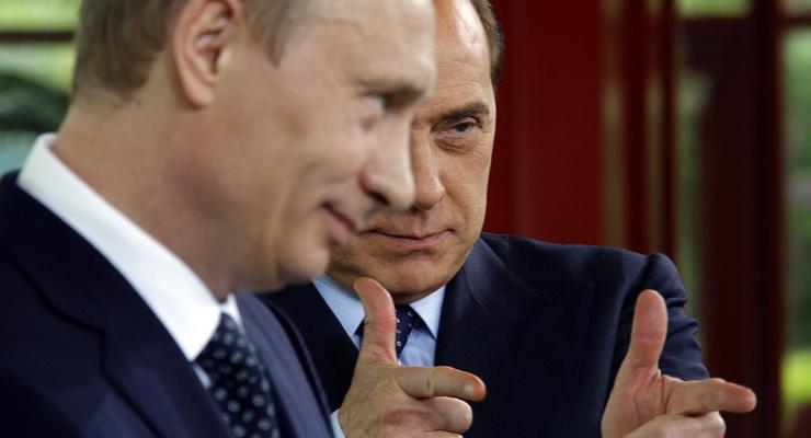 Путин предлагал Берлускони паспорт РФ и кресло министра - СМИ