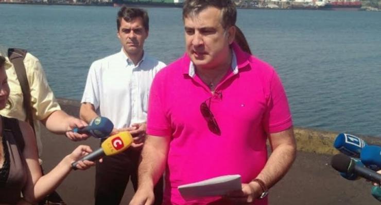 Саакашвили рассказал об отстранении главы Ильичевского порта