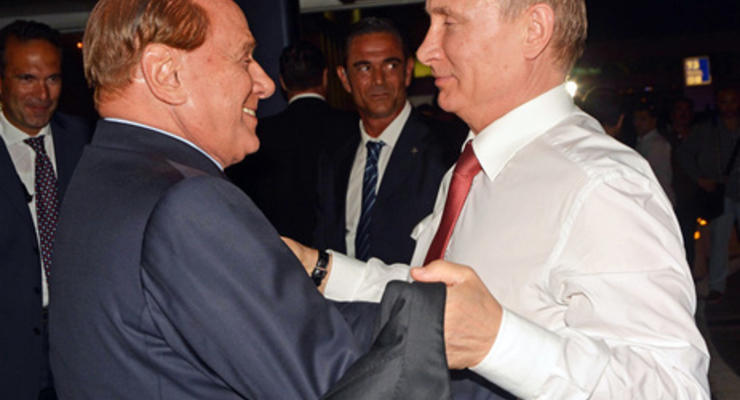 Пресс-секретарь: Слова о том, что Путин предлагал Берлускони должность министра в РФ, были шуткой
