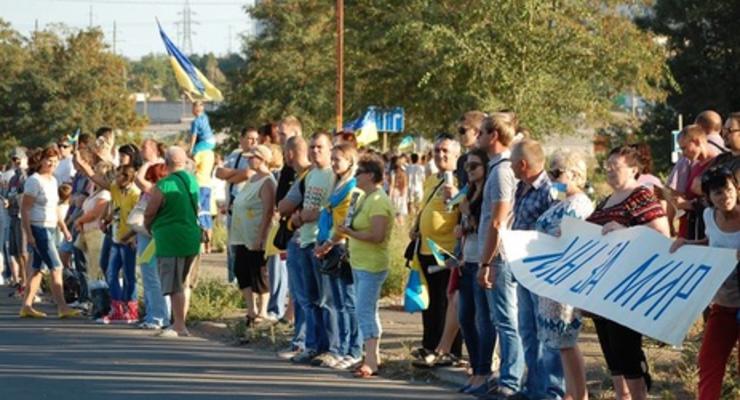 Жители Мариуполя намерены блокировать вывод украинских войск из Широкино