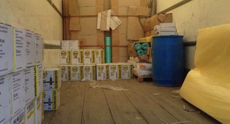 СБУ блокировала поставку товаров на оккупированный Донбасс