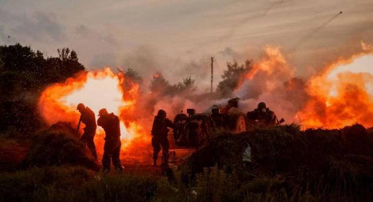 Украинская армия отразила два нападения боевиков: карта боев на Донбассе