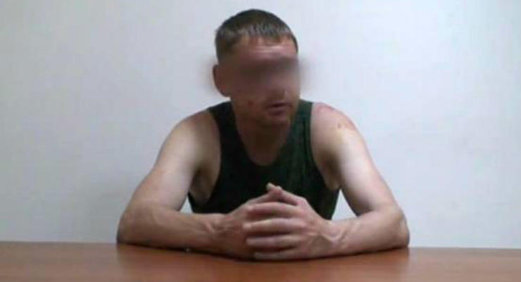 Опубликовано видео допроса арестованного военного РФ Старкова