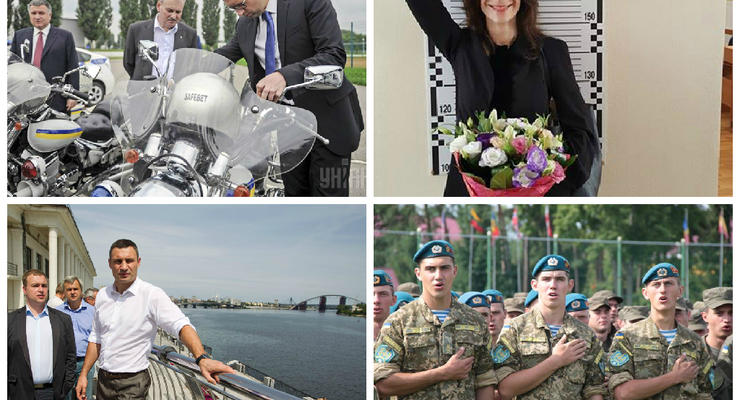День в фото: мотоциклы для патрульных, завершение Rapid Trident и Згуладзе с цветами