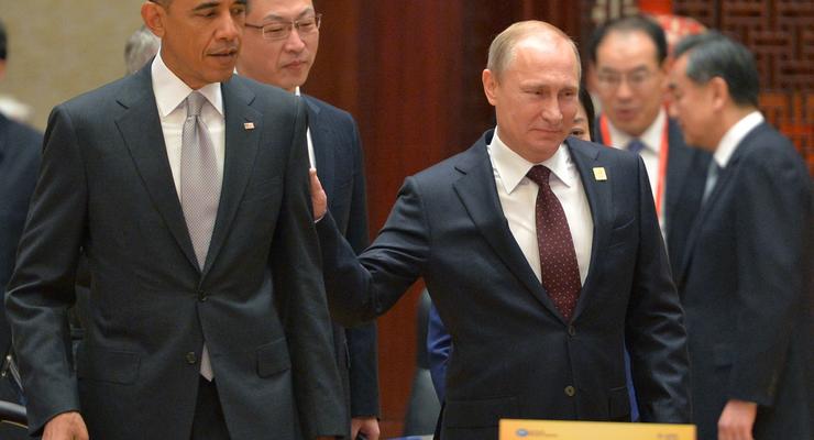 Путин поздравил Обаму с днем рождения