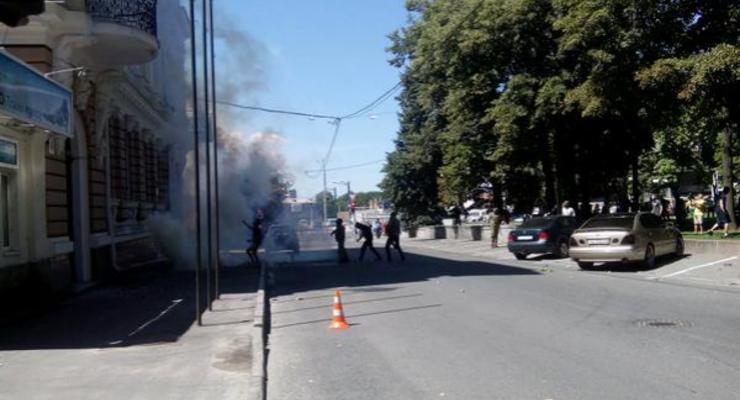 МВД: Участники митинга за Оппозиционный блок в Харькове приехали из других регионов