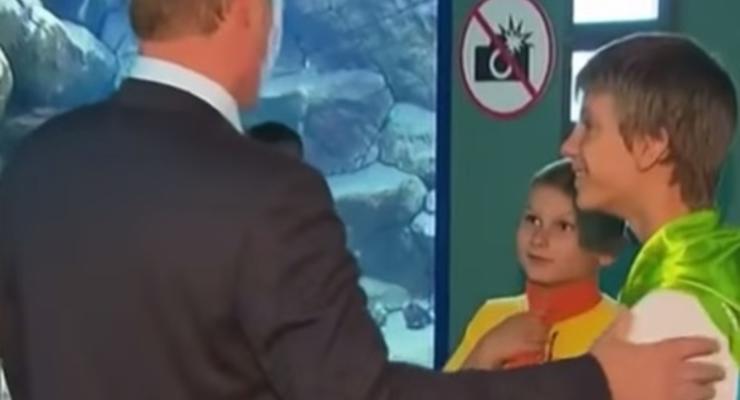 В Москве мальчик потроллил Путина вопросом об Украине