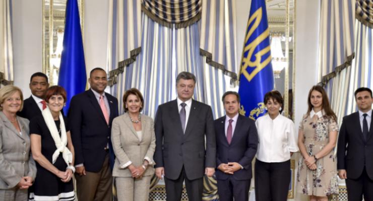 Порошенко встретился с делегацией Конгресса США в Украине