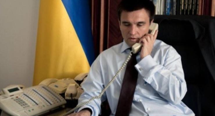 Климкин позвонил Лаврову из-за ситуации на Донбассе